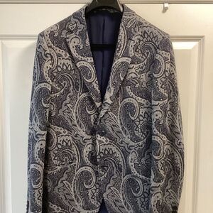 ETRO Mens Jacket - Paisley - Slim - Size 44US (54 Euro)